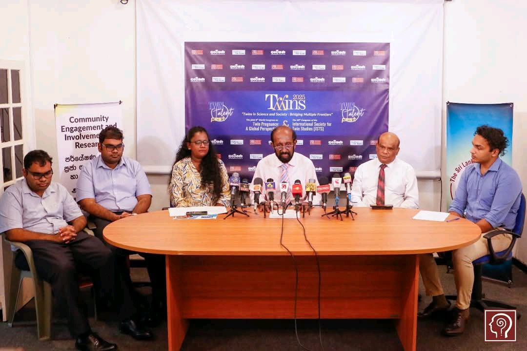 Media briefing on the International Twins Congress 2025 to Be Held in Sri Lanka on August 10, 11, and 12