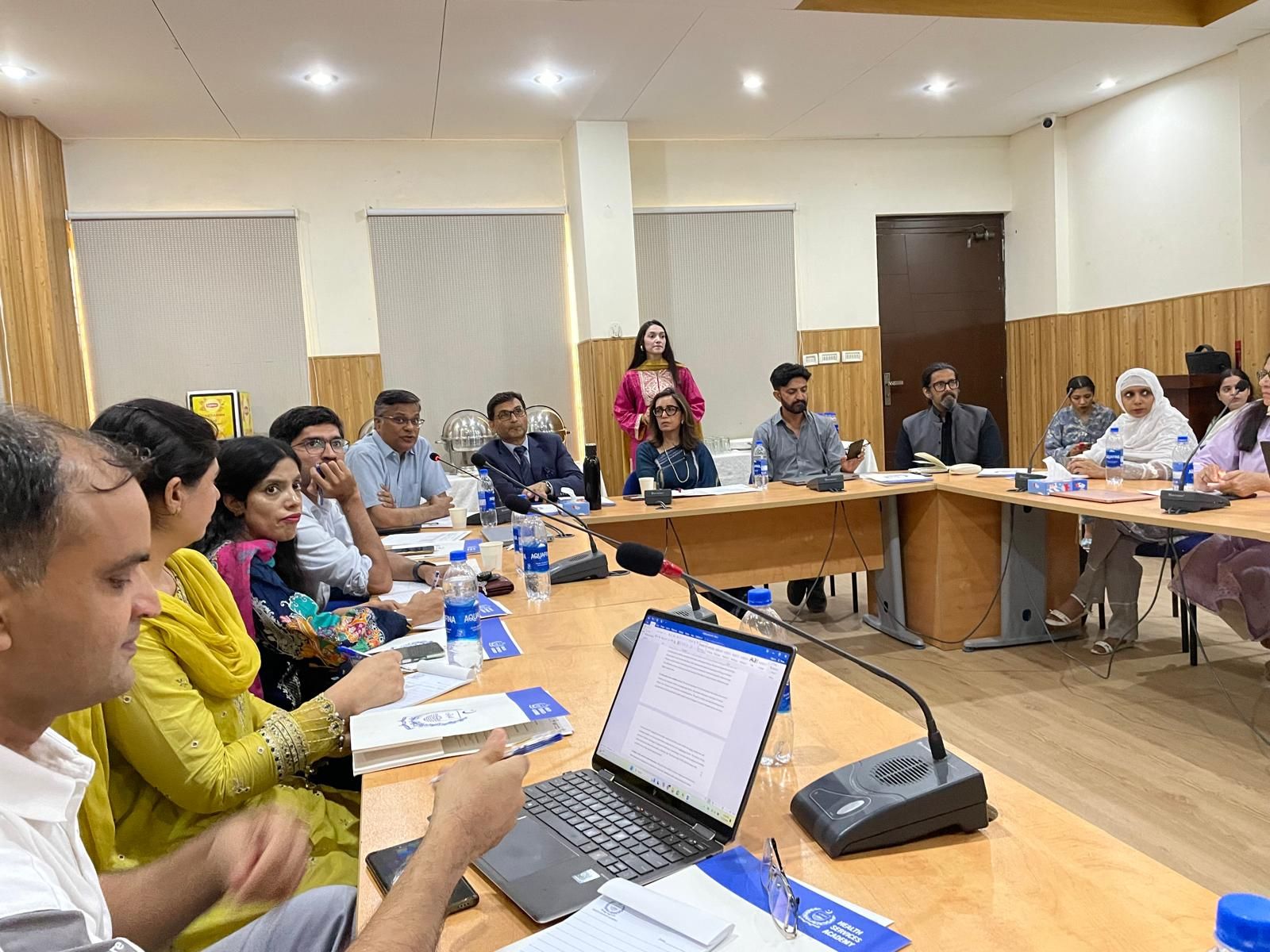 The ENHANCE trial steering committee meeting