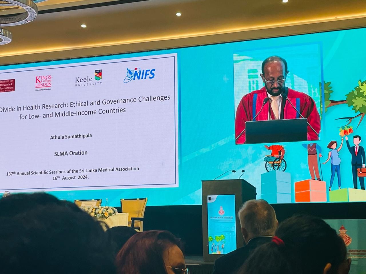 SLMA Oration – Prof. Athula Sumathipala