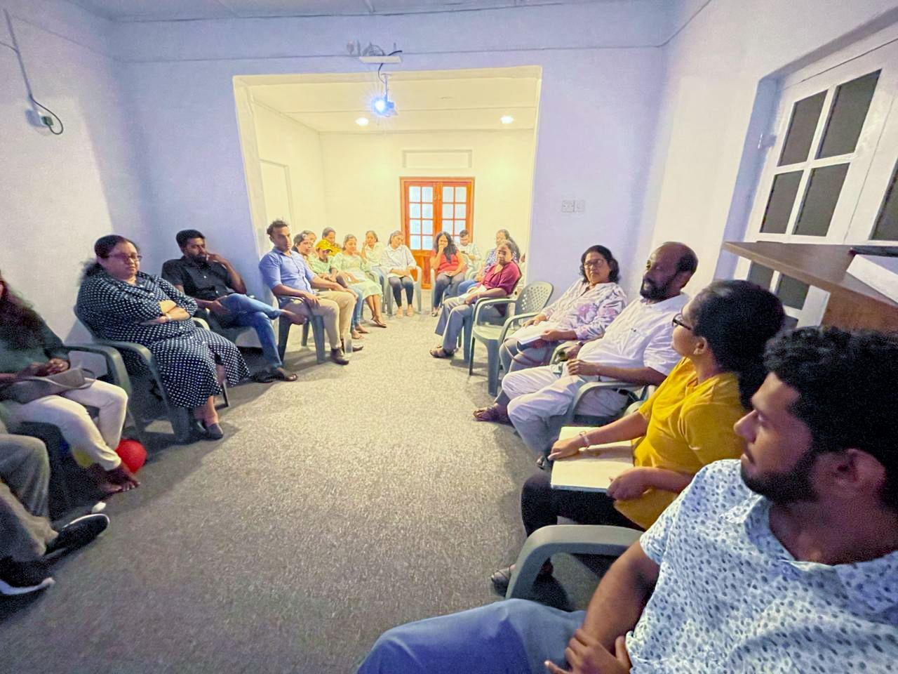 ‘පූර්ව හා පසු ප්‍රසව විශාදය’ පිළිබඳ ව නිර්මාණය කෙරෙන ටෙලිනාට්‍ය තිරපිටපත පිළිබඳ සාකච්ඡාවක්