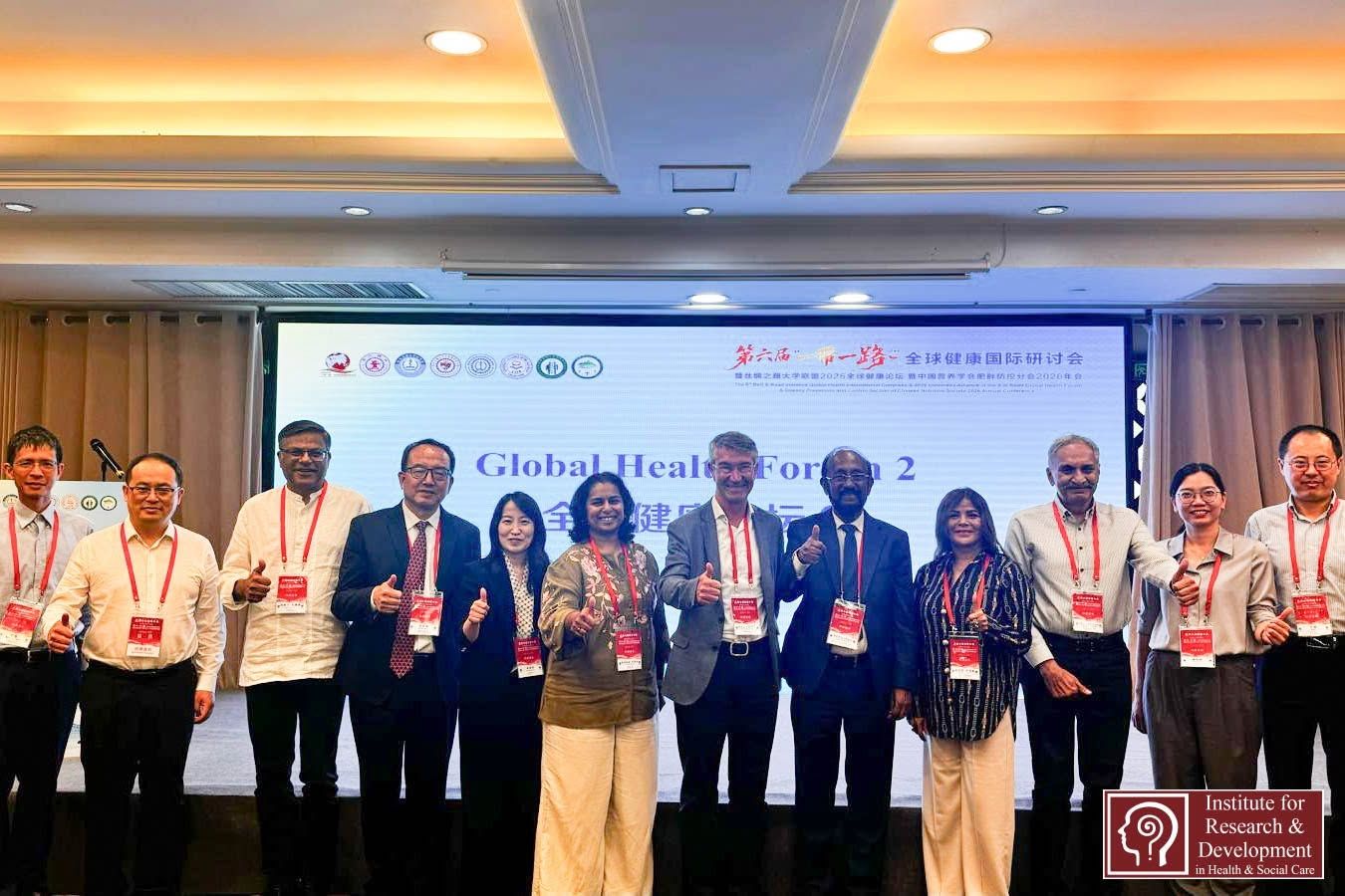 Prof. Athula Sumathipala’s Decisive Steps at Chinese International Conferences to Dismantle Inequalities in the Research Field