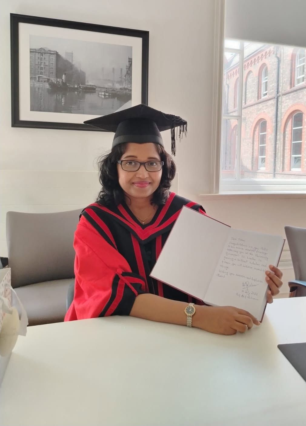 We are incredibly proud to celebrate Dr. Oshini Sri Jayasinghe on the successful completion of her PhD from the University of Liverpool.
