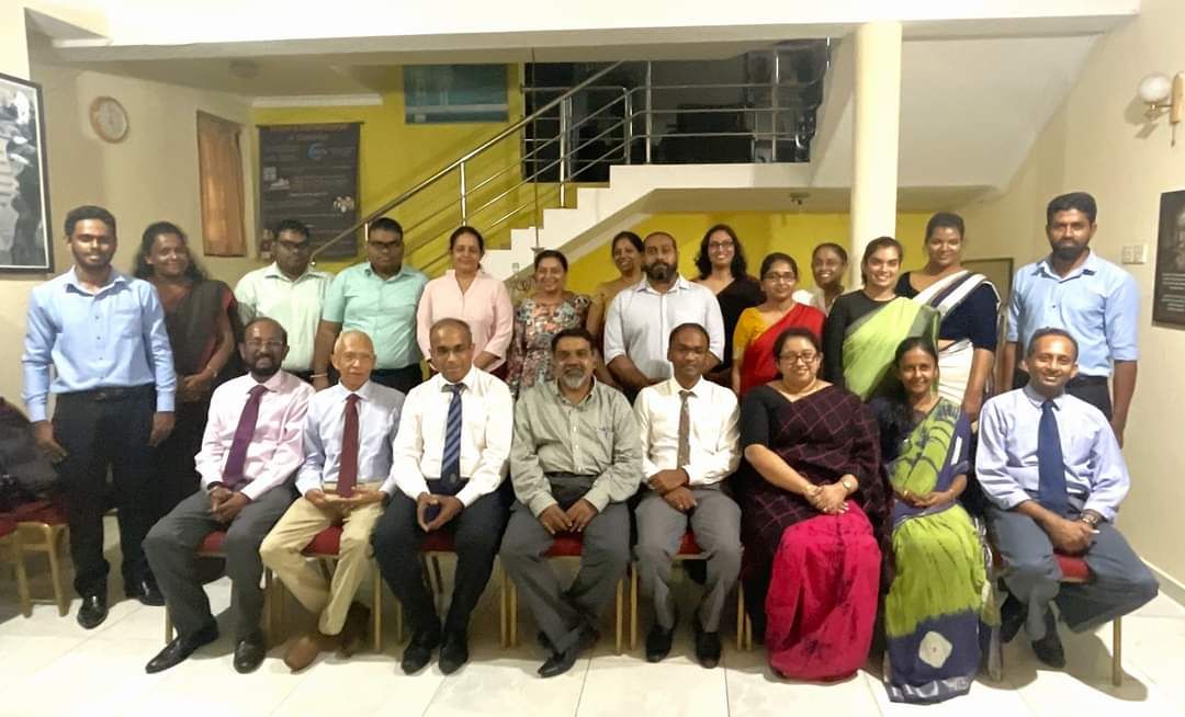 Professor Eran Edirisinghe Pro Vice-Chancellor (Research and Innovation) and Professor Antonius Raghubansie Pro Vice-Chancellor (International), from Keele University, on their visit to Sri Lanka.