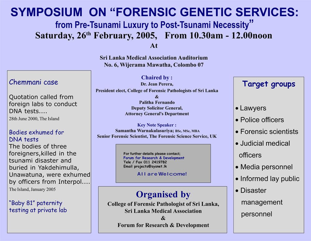 Forensic Genetic Services