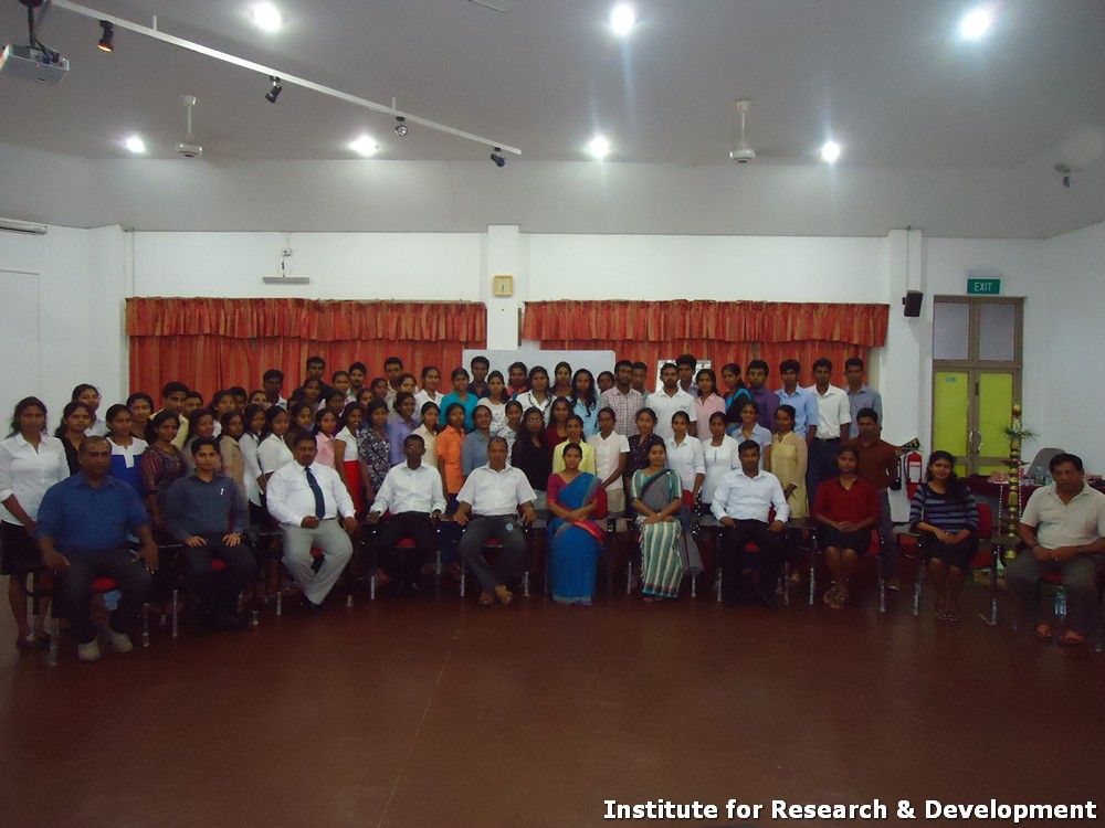 Research Methodology Workshop for Sabaragamuwa University Students