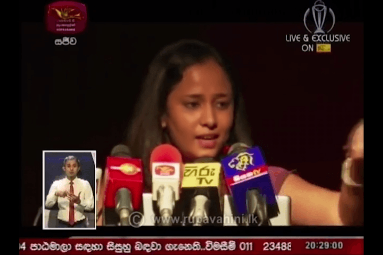 Sinhala News Extract  Workshop on Post Disaster Role of Media Representatives