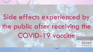 COVID-19 Vaccine – Side Effects Survey